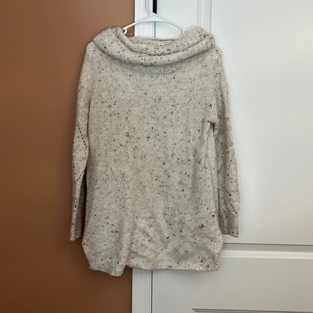 Speckled sweater